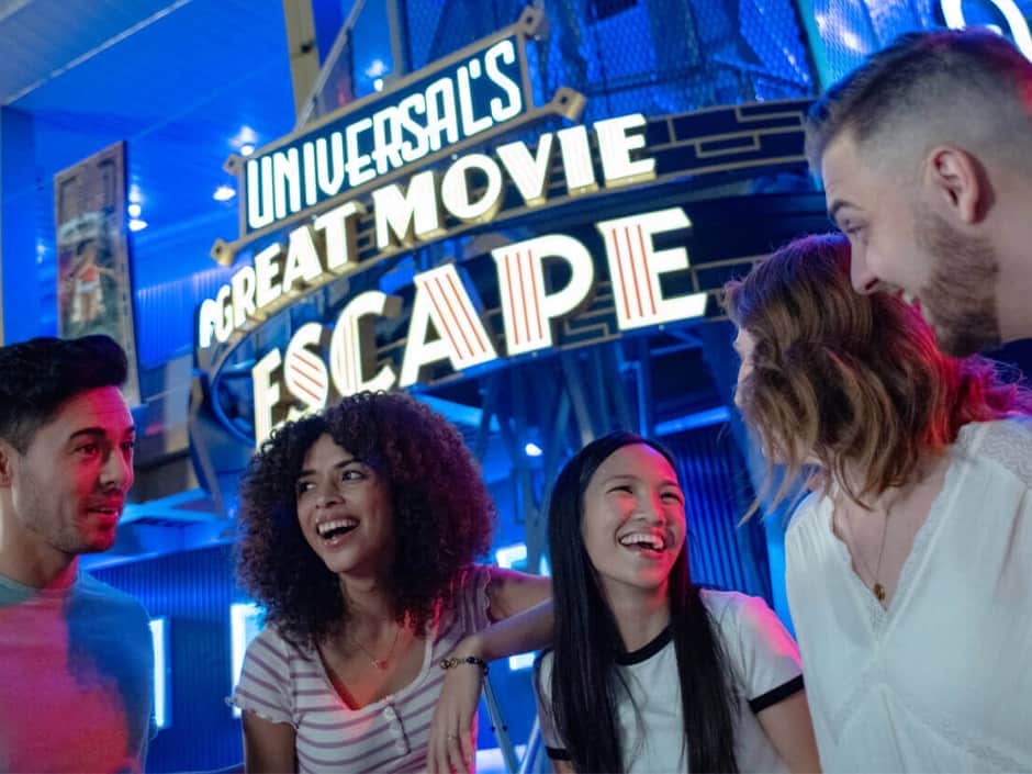 Universal Great Movie Escape no Universal Citywalk