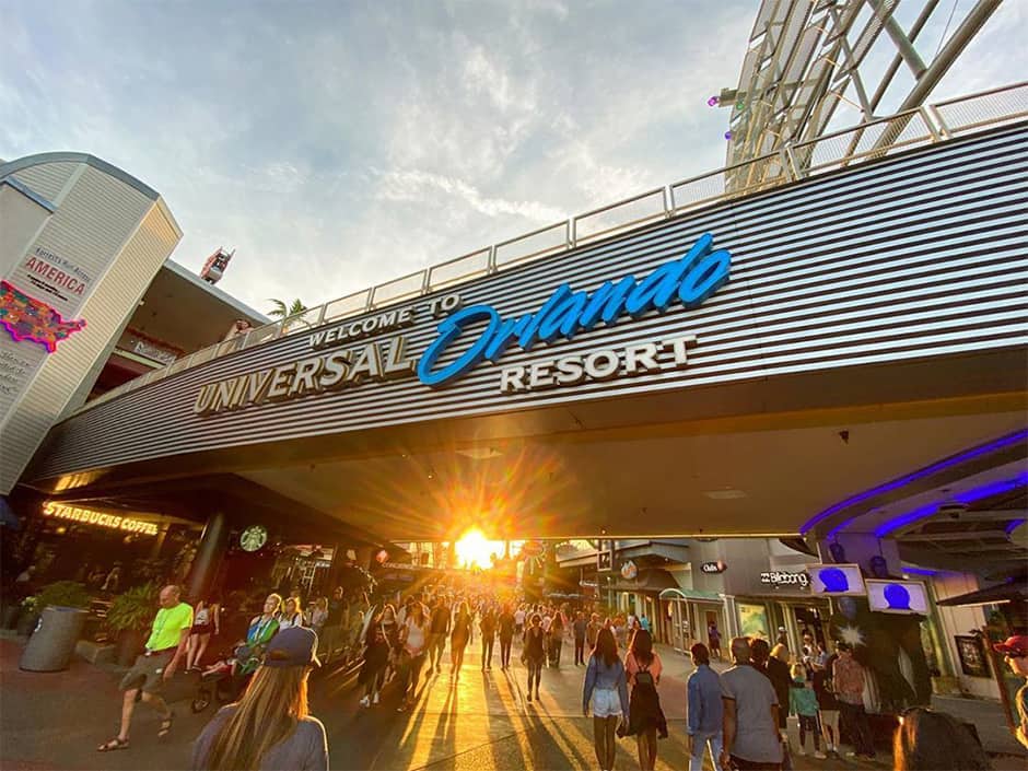Entrada do Universal Orlando Resort