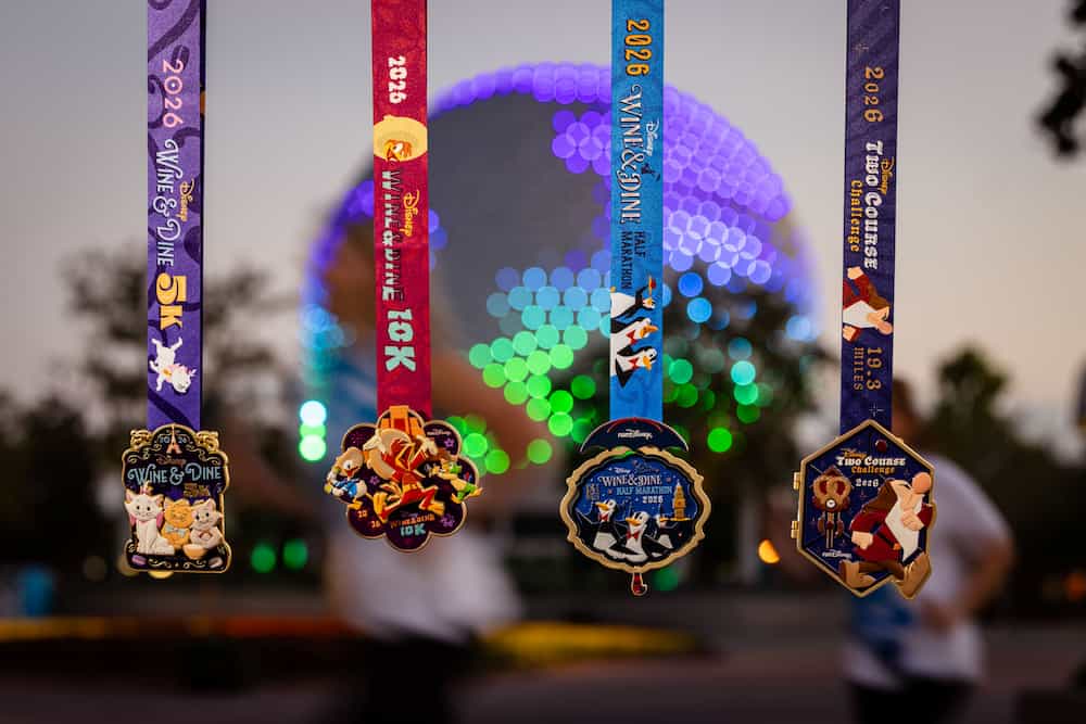 Medalhas da runDisney em Walt Disney World resort