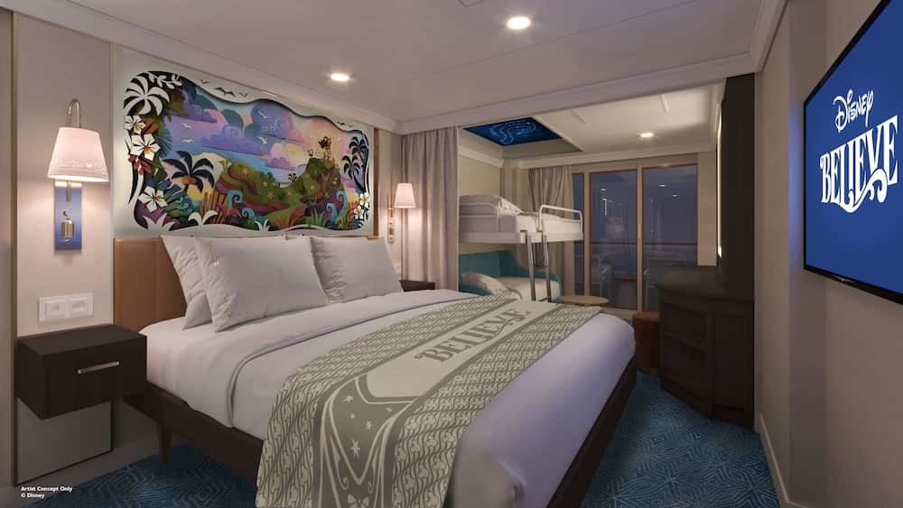 Cabine com varanda no Disney Believe