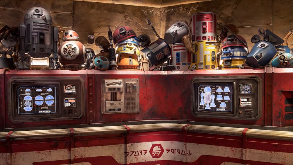 Droid Depot, local de construção de droids na Disneyland e em Walt Disney World Resort
