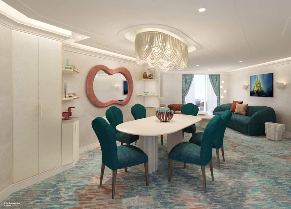 Cabine Royal Reef Suite no Disney Believe