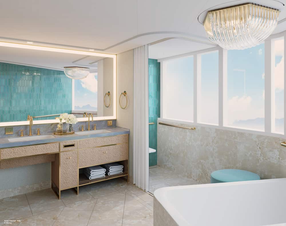 Cabine Royal Reef Suite no Disney Believe