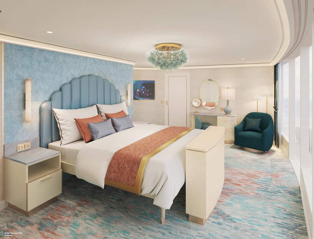 Cabine Royal Reef Suite no Disney Believe